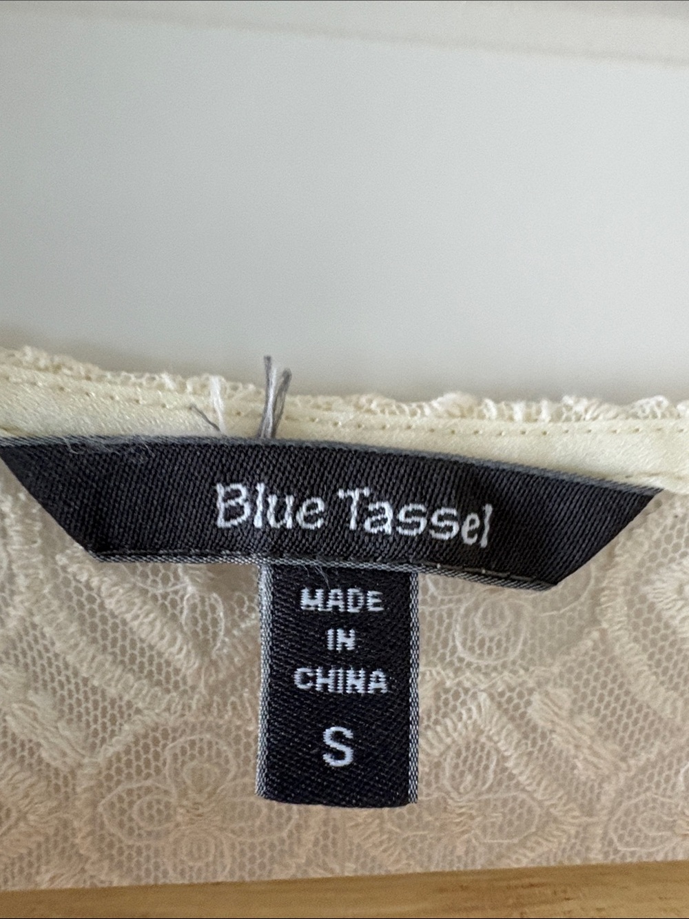 NWT Anthropologie Julia Peasant Lace Embroidery Dress By Blue Tassel Size Small - Picture 7 of 16